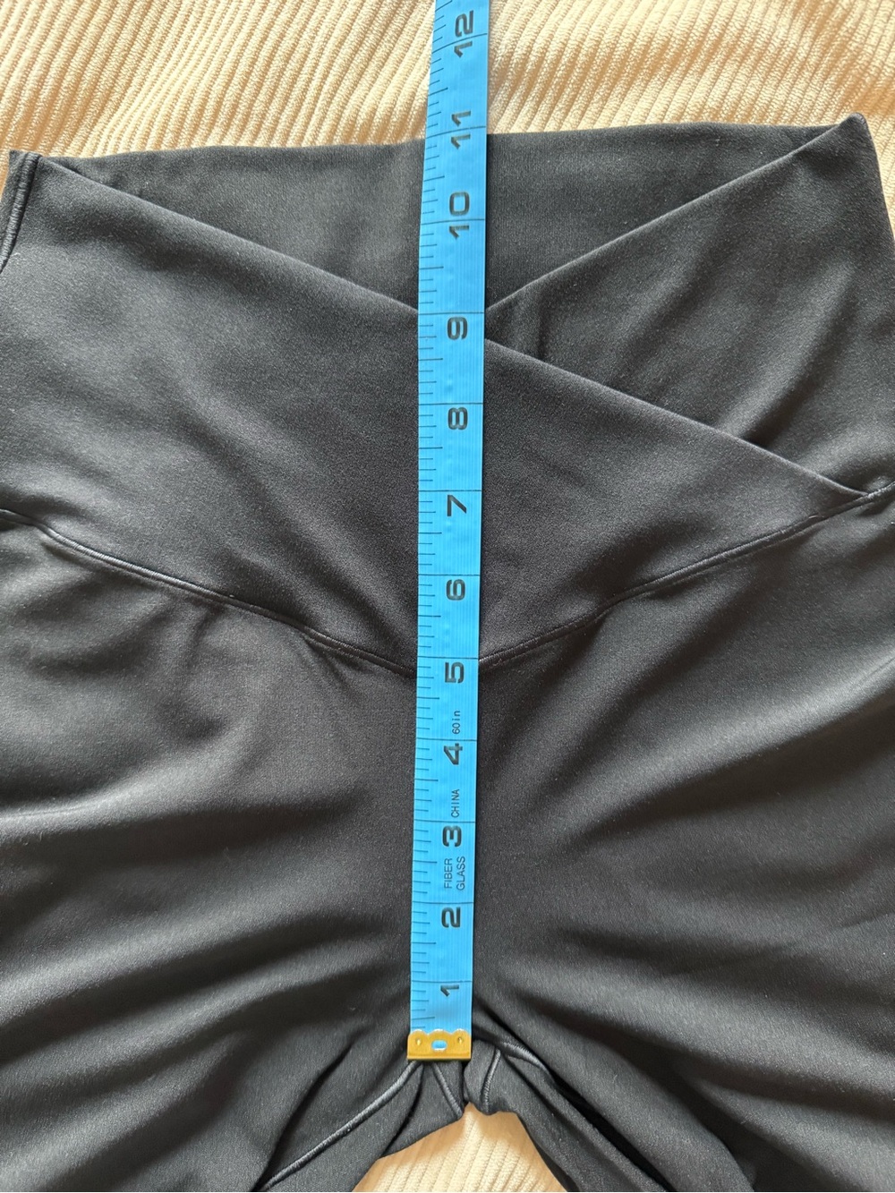 OFFLINE By Aerie Real Me High Waisted Crossover Flare Legging True Black Medium - Picture 12 of 13